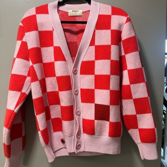 The Checkmate Cardigan- sheep inc - Picture 5 of 8